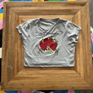 Ed Hardy Cropped Tee